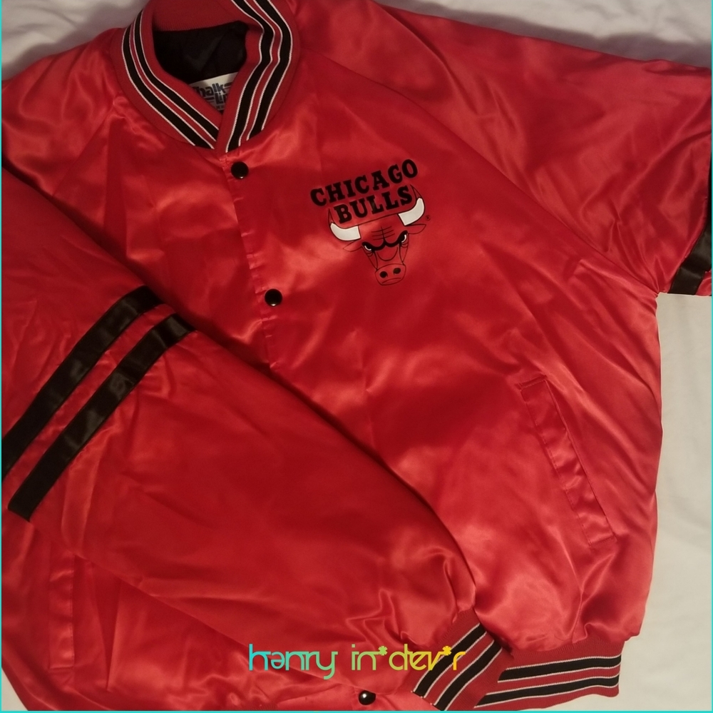 Vintage Chalkline Chicago Bulls Jacket